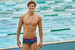 Funky Trunks - Rainbow Web - Mens Sidewinder Trunks -UK Swimsuit Sales 2024 funky trunks rainbow web mens sidewinder trunks 5