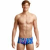 Funky Trunks - Raw Hide - Mens Plain Front Trunks -UK Swimsuit Sales 2024 funky trunks raw hide mens plain front trunks 1