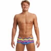 Funky Trunks - Rocky Wave - Mens Sidewinder Trunks