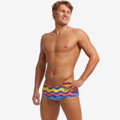 Funky Trunks - Rocky Wave - Mens Sidewinder Trunks -UK Swimsuit Sales 2024 funky trunks rocky wave mens sidewinder trunks 4