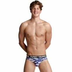 Funky Trunks - Rompa Chompa - Mens Underwear Briefs