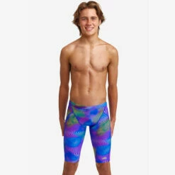Funky Trunks - Screen Time - Boys Training Jammers -UK Swimsuit Sales 2024 funky trunks screen time boys training jammers 5