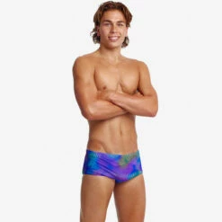 Funky Trunks - Screen Time - Mens Sidewinder Trunks -UK Swimsuit Sales 2024 funky trunks screen time mens sidewinder trunks 4