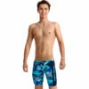 Funky Trunks - Sea Spray Boys Training Jammer -UK Swimsuit Sales 2024 funky trunks sea spray boys training jammer 1