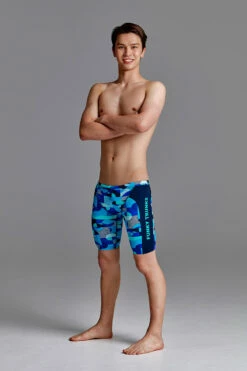 Funky Trunks - Sea Spray Boys Training Jammer -UK Swimsuit Sales 2024 funky trunks sea spray boys training jammer 4