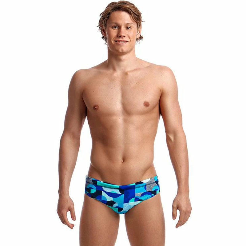 Funky Trunks - Sea Spray Mens Classic Briefs 3 Funky Trunks - Sea Spray Mens Classic Briefs