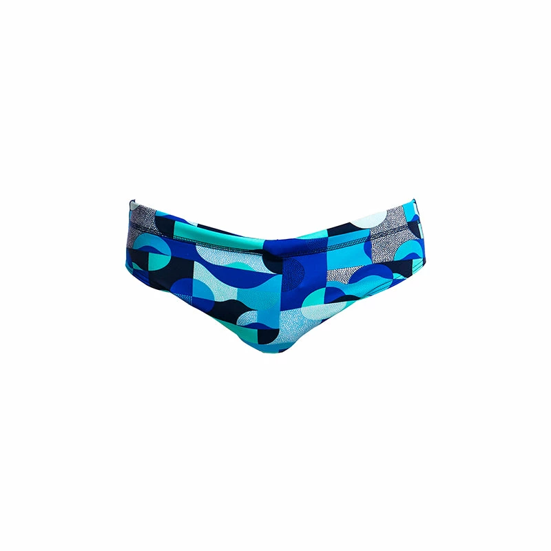 Funky Trunks - Sea Spray Mens Classic Briefs 4 Funky Trunks - Sea Spray Mens Classic Briefs - Image 2