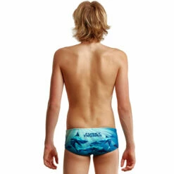 Funky Trunks - Shark Bay - Boys Sidewinder Trunks -UK Swimsuit Sales 2024 funky trunks shark bay boys sidewinder trunks 3
