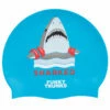 Funky Trunks - Sharked - Silicone Swimming Cap -UK Swimsuit Sales 2024 funky trunks sharked silicone swimming cap
