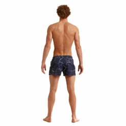 Funky Trunks - Silver Lining - Mens Shorty Shorts -UK Swimsuit Sales 2024 funky trunks silver lining mens shorty shorts 3