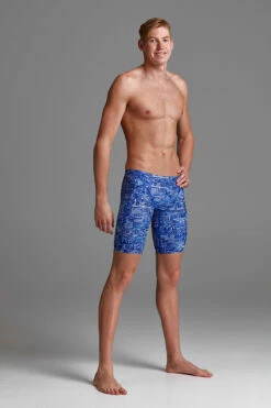 Funky Trunks - Sky City - Mens Training Jammers -UK Swimsuit Sales 2024 funky trunks sky city mens training jammers 4