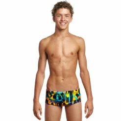 Funky Trunks - Smooth Stroke - Boys Classic Trunks