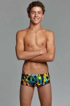 Funky Trunks - Smooth Stroke - Boys Classic Trunks -UK Swimsuit Sales 2024 funky trunks smooth stroke boys classic trunks 4