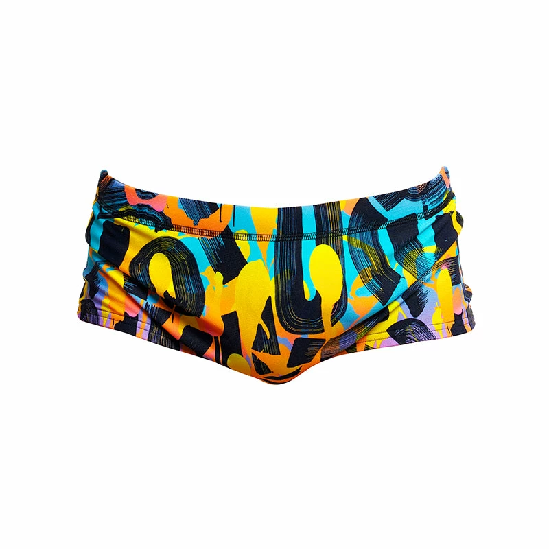 Funky Trunks - Smooth Stroke - Mens Plain Front Trunks 4 Funky Trunks - Smooth Stroke - Mens Plain Front Trunks - Image 2