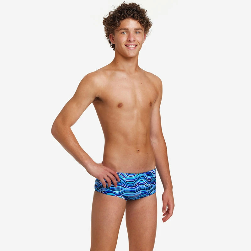 Funky Trunks - So Swell - Boys Eco Sidewinder Trunks 6 Funky Trunks - So Swell - Boys Eco Sidewinder Trunks - Image 4