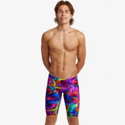 Funky Trunks - Solar Flares - Mens Training Jammers -UK Swimsuit Sales 2024 funky trunks solar flares mens training jammers 5
