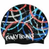 Funky Trunks - Spin Doctor - Silicone Swimming Cap -UK Swimsuit Sales 2024 funky trunks spin doctor silicone swimming cap
