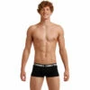 Funky Trunks - Still Black Mens Underwear Trunks -UK Swimsuit Sales 2024 funky trunks still black mens underwear 1