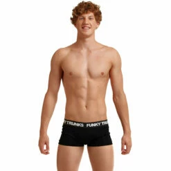 Funky Trunks - Still Black Mens Underwear Trunks