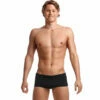 Funky Trunks - Still Black - Mens Plain Front Trunks -UK Swimsuit Sales 2024 funky trunks still black solid mens plain front trunks 1