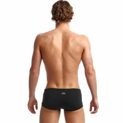 Funky Trunks - Still Black - Mens Plain Front Trunks -UK Swimsuit Sales 2024 funky trunks still black solid mens plain front trunks 3
