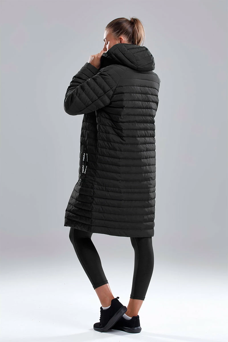 Funky Trunks - Still Black - Unisex Puff Daddy Deck Coat Jacket 5 Funky Trunks - Still Black - Unisex Puff Daddy Deck Coat Jacket - Image 3