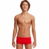 Funky Trunks - Still Red Boys Classic Trunks -UK Swimsuit Sales 2024 funky trunks still red boys plain trunks 1