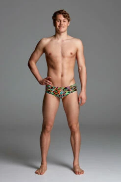 Funky Trunks - Strapped In Mens Classic Briefs -UK Swimsuit Sales 2024 funky trunks strapped in mens classic briefs 4
