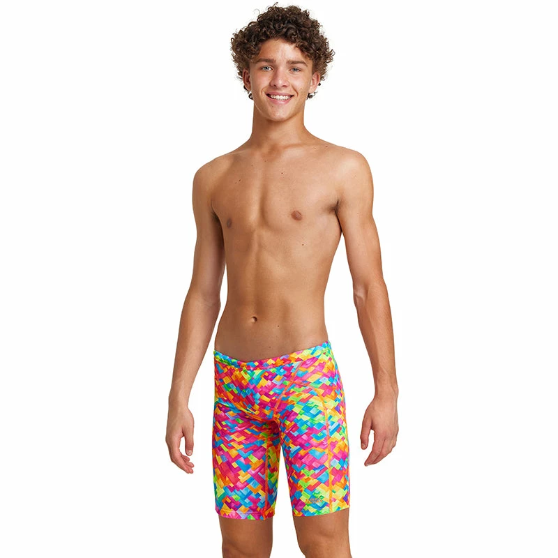 Funky Trunks - Stroke Rate - Boys Training Jammers 3 Funky Trunks - Stroke Rate - Boys Training Jammers