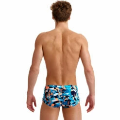 Funky Trunks - Swan Song - Mens Eco Classic Trunks -UK Swimsuit Sales 2024 funky trunks swan song mens eco classic trunks 3