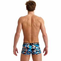 Funky Trunks - Swan Song - Mens Underwear Trunks -UK Swimsuit Sales 2024 funky trunks swan song mens underwear trunks 3