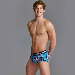 Funky Trunks - Swan Song - Mens Underwear Trunks -UK Swimsuit Sales 2024 funky trunks swan song mens underwear trunks 4