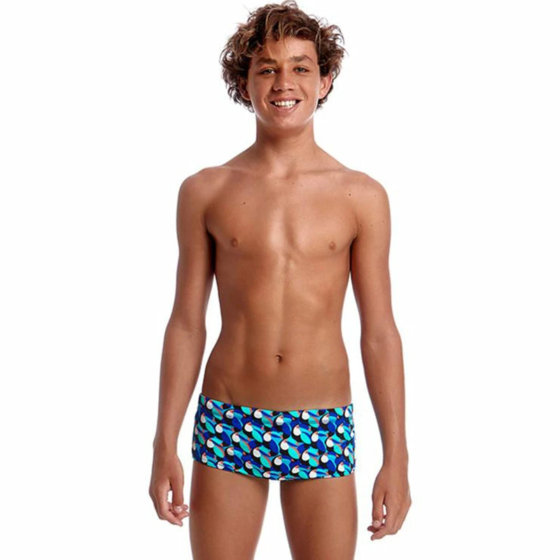 Funky Trunks - Touche - Boys Eco Classic Trunks 3 Funky Trunks - Touche - Boys Eco Classic Trunks