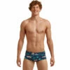 Funky Trunks - Trailer Trash - Mens Eco Plain Front Trunks -UK Swimsuit Sales 2024 funky trunks trailer trash mens eco plain front trunks 1