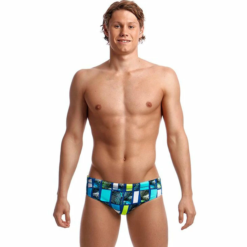 Funky Trunks - Tropic Tower Mens Classic Briefs 3 Funky Trunks - Tropic Tower Mens Classic Briefs