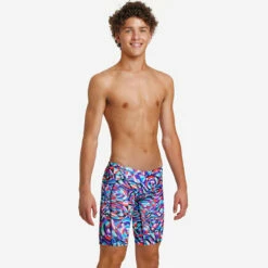 Funky Trunks - Video Star - Boys Training Jammers -UK Swimsuit Sales 2024 funky trunks video star boys training jammers 3