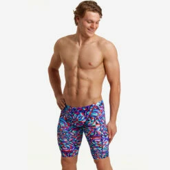 Funky Trunks - Video Star - Mens Training Jammers -UK Swimsuit Sales 2024 funky trunks video star mens training jammers 4