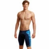 Funky Trunks - Wild Water - Mens Eco Training Jammers -UK Swimsuit Sales 2024 funky trunks wild water mens training jammers 1
