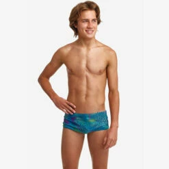 Funky Trunks - Wires Crossed - Boys Sidewinder Trunks -UK Swimsuit Sales 2024 funky trunks wires crossed boys sidewinder trunks 4