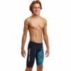 Funky Trunks - Wires Crossed - Boys Training Jammers -UK Swimsuit Sales 2024 funky trunks wires crossed boys training jammers 1