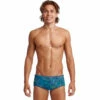 Funky Trunks - Wires Crossed - Mens Sidewinder Trunks -UK Swimsuit Sales 2024 funky trunks wires crossed mens sidewinder trunks 1