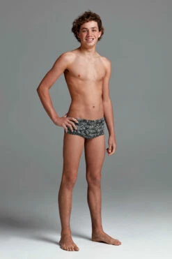 Funky Trunks - Zebra Crossing - Boys Eco Classic Trunks -UK Swimsuit Sales 2024 funky trunks zebra crossing boys eco classic trunks 5