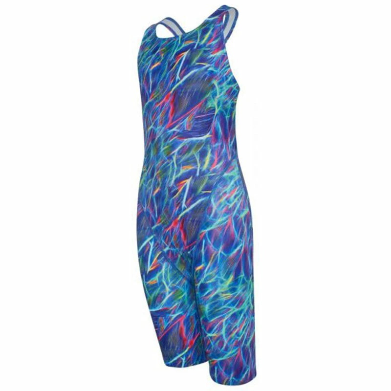 Maru Girls Swimwear - Aquarius Pacer Legsuit - Blue/Pink 7 Maru Girls Swimwear - Aquarius Pacer Legsuit - Blue/Pink - Image 5
