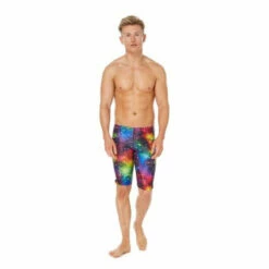 Maru - Cosmic Dust Pacer Mens Jammer - Allover Print Multi -UK Swimsuit Sales 2024 maru cosmic dust pacer jammer allover print multi coloured 4
