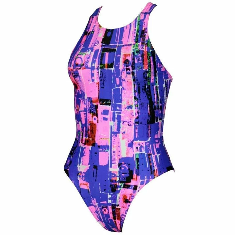 Maru - Eco Zone Back Ladies Swimsuit - Pink 4 Maru - Eco Zone Back Ladies Swimsuit - Pink - Image 2