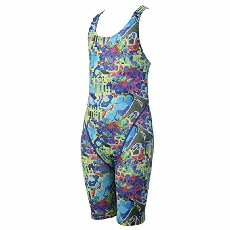 Maru Girls Swimwear - Graffiti Sky Pacer Leg Suit 5 Maru Girls Swimwear - Graffiti Sky Pacer Leg Suit - Image 3