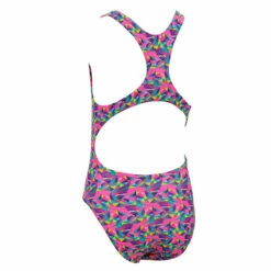 Maru - Hummingbird Sparkle Rave Back Girls Swimsuit - Pink -UK Swimsuit Sales 2024 maru hummingbird sparkle girls rave back pink 4