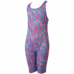 Maru - Lightning Strike Pacer Girls Legsuit - Pink -UK Swimsuit Sales 2024 maru lightning strike pacer legsuit pink girls swimwear one piece 3