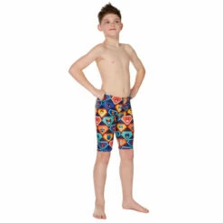 Maru - Masked Heroes Pacer Boys Jammer - Multi -UK Swimsuit Sales 2024 maru masked heroes pacer jammer multi boys swimwear 5