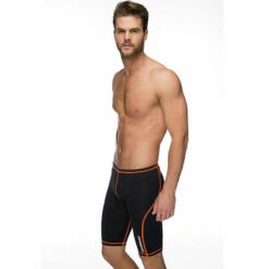 Maru - Maverick Pro Mens Jammer - Black/Orange